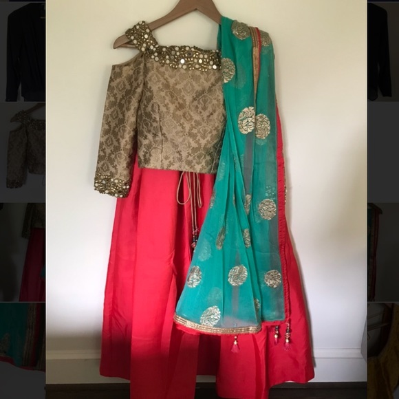 dresses indian party dress lengha poshmark indian party dress lengha